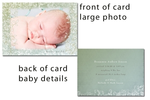 Tulsa Photography Birth Announcements