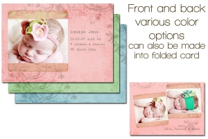 Tulsa Photography Birth Announcements