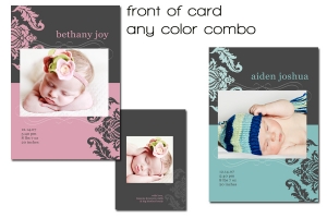 Tulsa Photography Birth Announcements