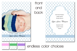 Tulsa Photography Birth Announcements